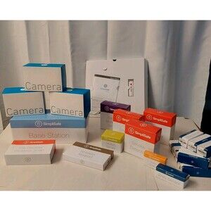 SimpliSafe 26-Piece Home Security Bundle – Base Station, Cameras, Sensors – New